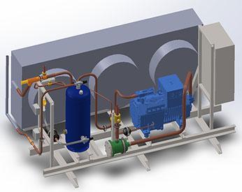 Холодильный агрегат RCC.N30-0003-1xRP1-L203-S-K45